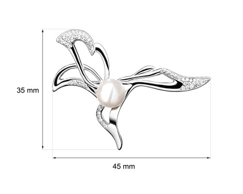 Brooch :: SK19246BR / 3221 Brooch :: SK19246BR / 3221