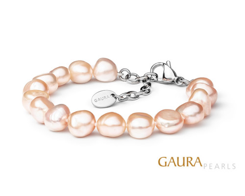 Браслет из пресноводного жемчуга барокко :: BRP211-B / 3279 Браслет из пресноводного жемчуга барокко :: BRP211-B / 3279