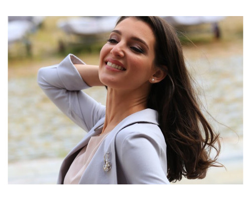 Brooch :: SK19374BR / 3362 Brooch :: SK19374BR / 3362