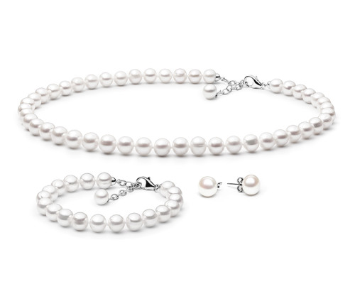 Jewelry set :: SET-63-695-W / 3525 Jewelry set :: SET-63-695-W / 3525