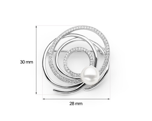 Brooch :: SK20478BR / 3786 Brooch :: SK20478BR / 3786