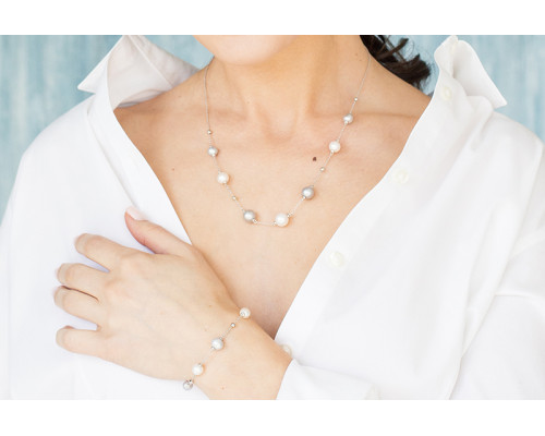 Jewelry set :: SET-70-20223-W / 3799 Jewelry set :: SET-70-20223-W / 3799