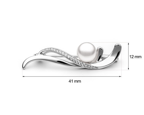 Brooch :: SK21111BR / 3811 Brooch :: SK21111BR / 3811