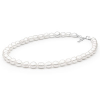 Ожерелье из пресноводного жемчуга барокко :: BRW712-M / 4088