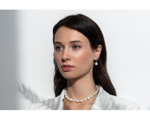 Ожерелье из пресноводного жемчуга барокко :: BRW712 / 4089 Ожерелье из пресноводного жемчуга барокко :: BRW712 / 4089