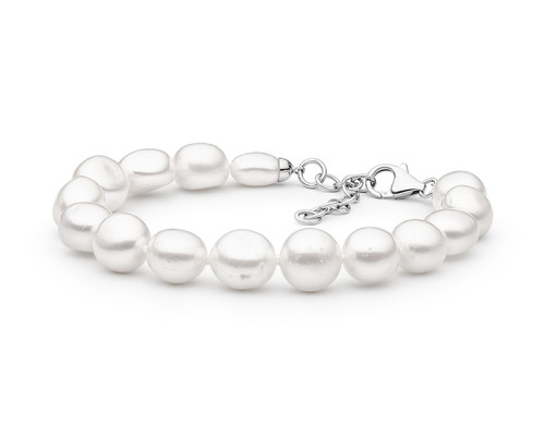 Браслет из пресноводного жемчуга барокко :: BRW712-B / 4090 Браслет из пресноводного жемчуга барокко :: BRW712-B / 4090