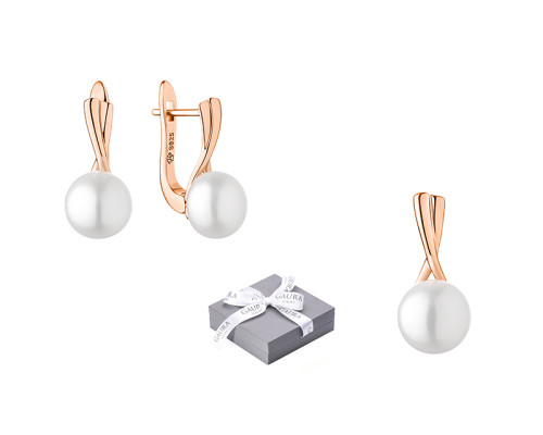 Jewelry set :: SET-88-21363-W / 4198 Jewelry set :: SET-88-21363-W / 4198