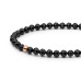 Bracelet with stones: spinel — rose gold 585